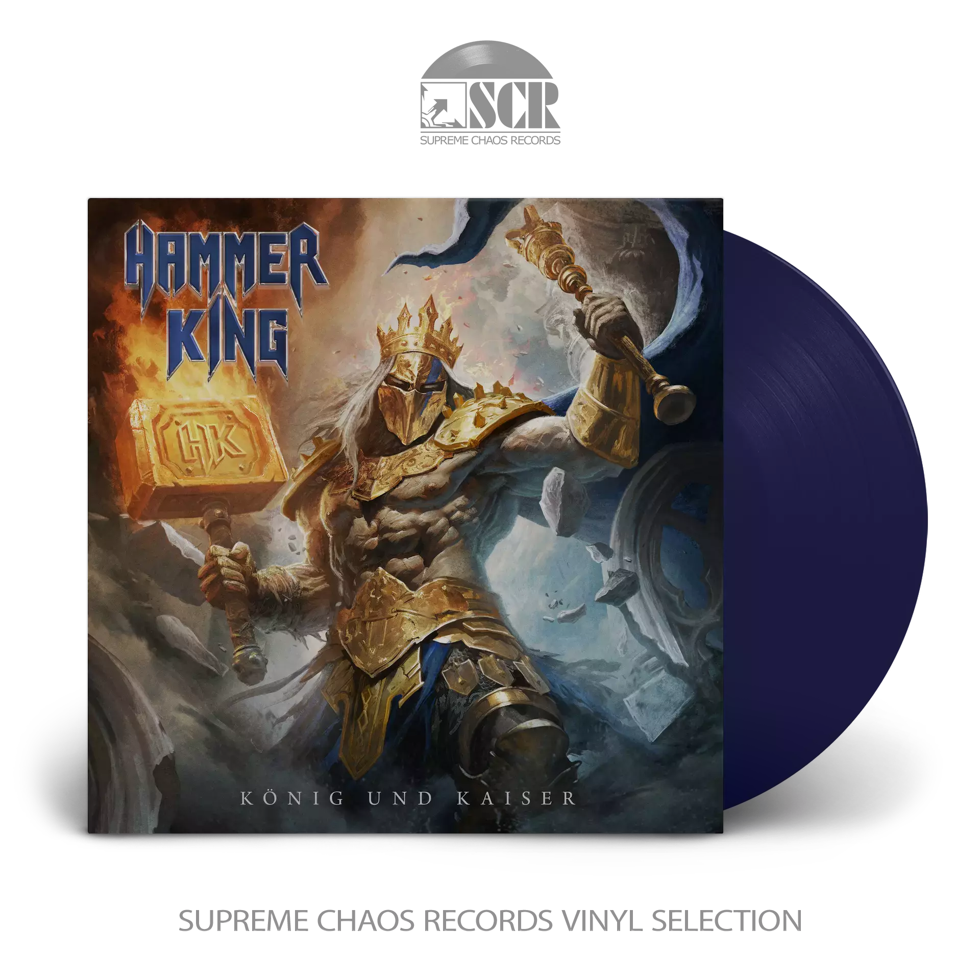 HAMMER KING - König Und Kaiser  [ROYAL BLUE LP] - Bild 1 von 1
